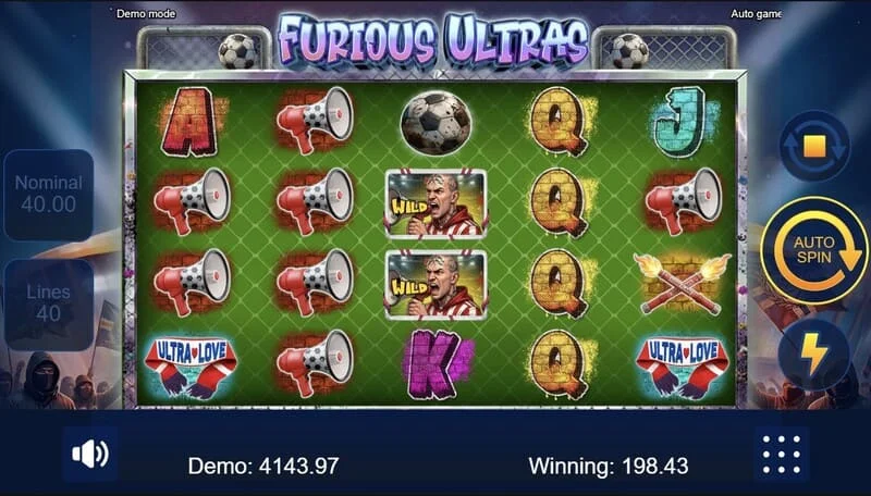 Furious Ultras - línte pá ar na ríleanna